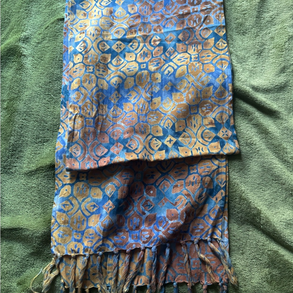 Colorful Patterned Scarf